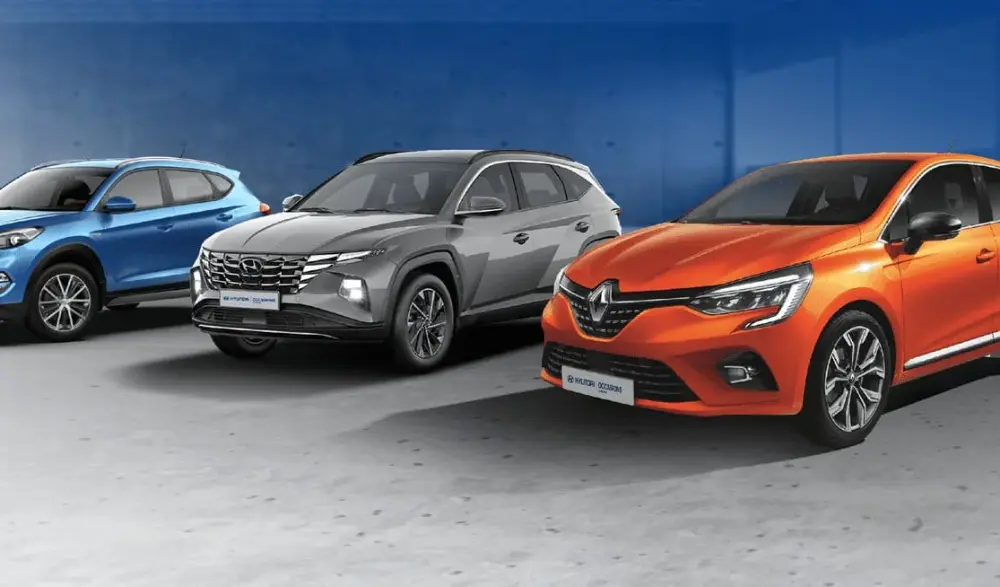 Hyundai Tucson, Tucson hybride et Renault Clio d'occasion à La Réunion